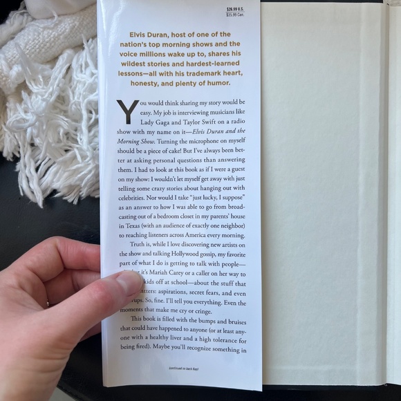 SIGNED COPY Where Do I Begin? by Elvis Duran Hardcover Book - Picture 2 of 6